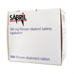 Сабрил (Вигабатрин) таблетки 500мг №100 (100 таблеток) в Магадане и области фото
