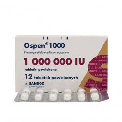 Оспен (Феноксиметилпенициллин) табл. 1млн. МЕ №12 в Магадане и области фото