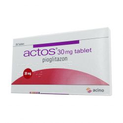 Актос (Пиоглитазон, аналог Амальвия) таблетки 30мг №28 в Магадане и области фото