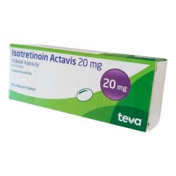 Изотретиноин Actavis (аналог Акненормин, Aknenormin) капс. 20мг 30шт в Магадане и области фото