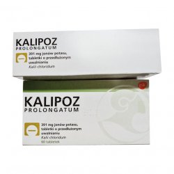 Калипоз пролонгатум (аналог Кальдиум) таблетки 750 мг (391 мг К ) №60 в Магадане и области фото