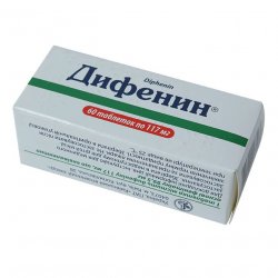Дифенин (Фенитоин) таблетки 117мг №60 в Магадане и области фото