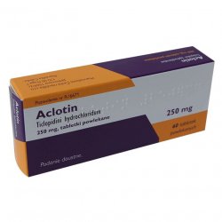 Аклотин (Тиклопидин, Тикло) 250мг 60шт в Магадане и области фото