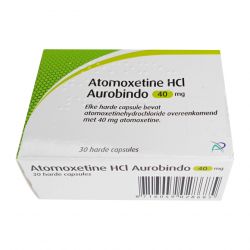 Атомоксетин HCL 40 мг Европа :: Аналог Когниттера :: Aurobindo капс. №30 в Магадане и области фото