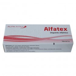 Альфатекс (Эубетал Антибиотико) глазная мазь 3г в Магадане и области фото